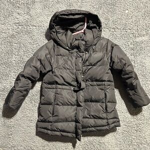 Zara Kids Charcoal Puffer Jacket